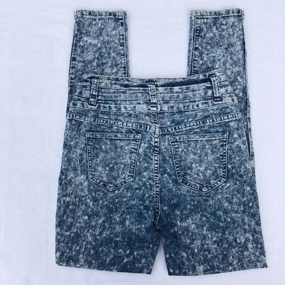 Iris Jeans Acid Wash Modern Vintage High Waist 7 - Picture 4 of 8